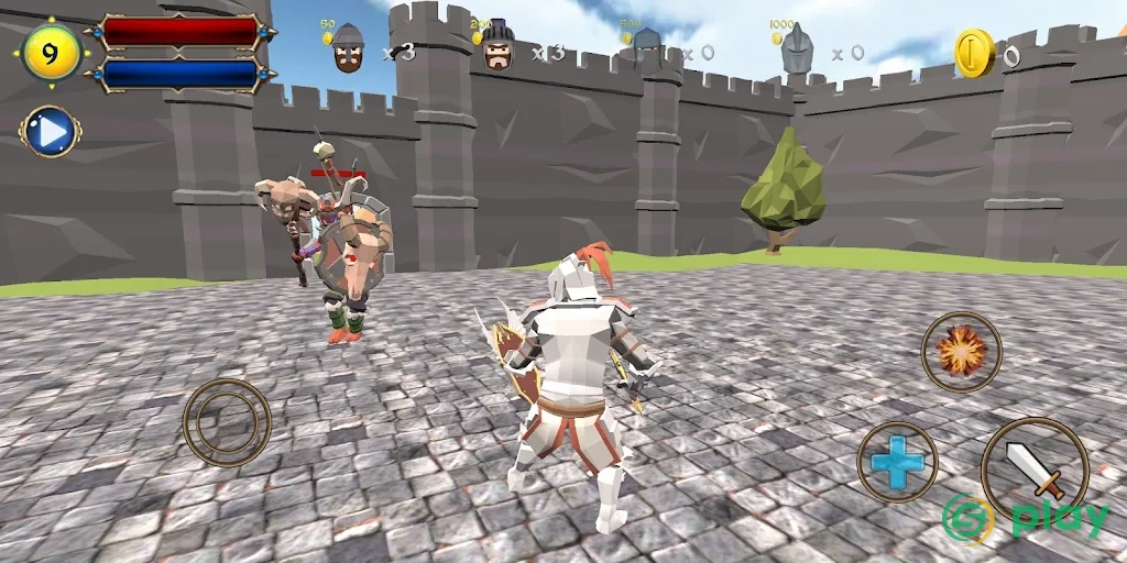 Castle Defense Knight Fight — скриншот 6
