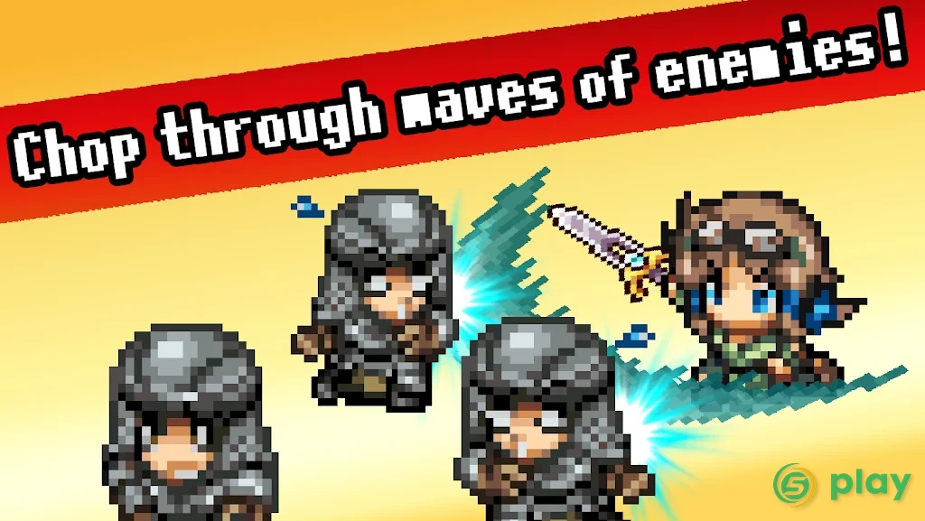 Hack & Slash Hero - Pixel Action RPG — скриншот 1