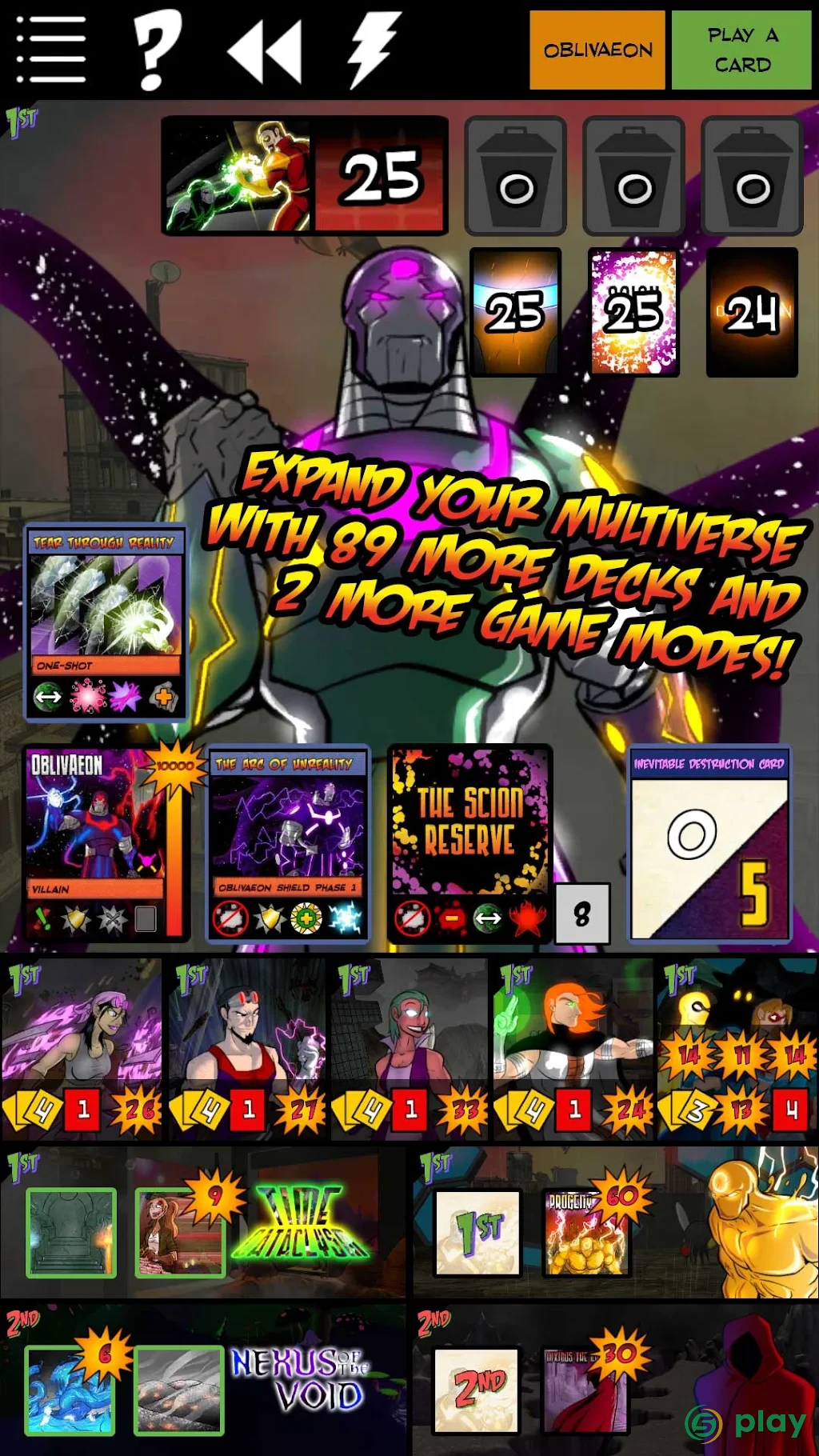 Sentinels of the Multiverse — скриншот 6