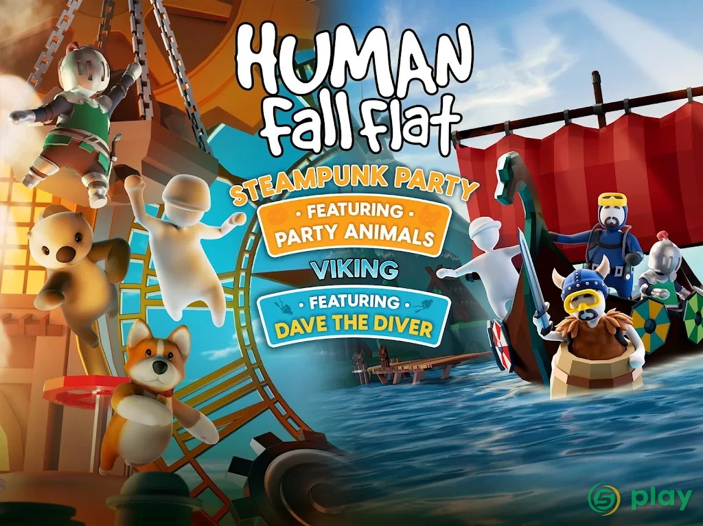 Human: Fall Flat — скриншот 2