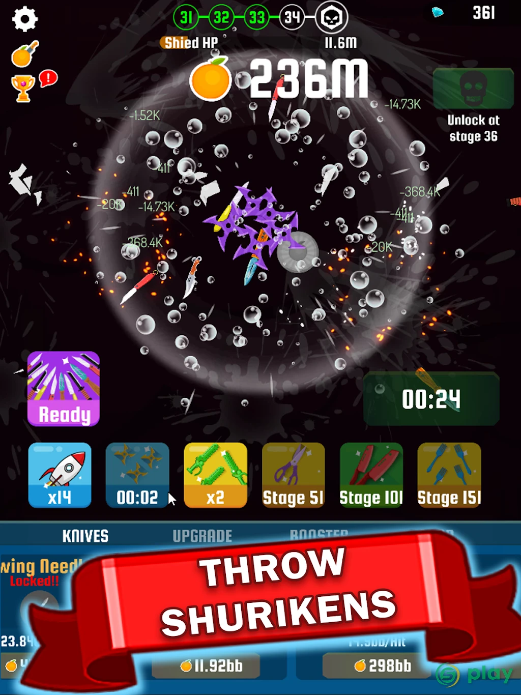 Idle Knife: Slash The Fruits — скриншот 10