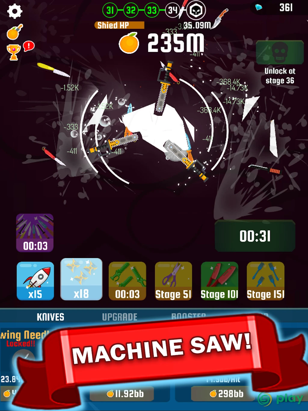 Idle Knife: Slash The Fruits — скриншот 12