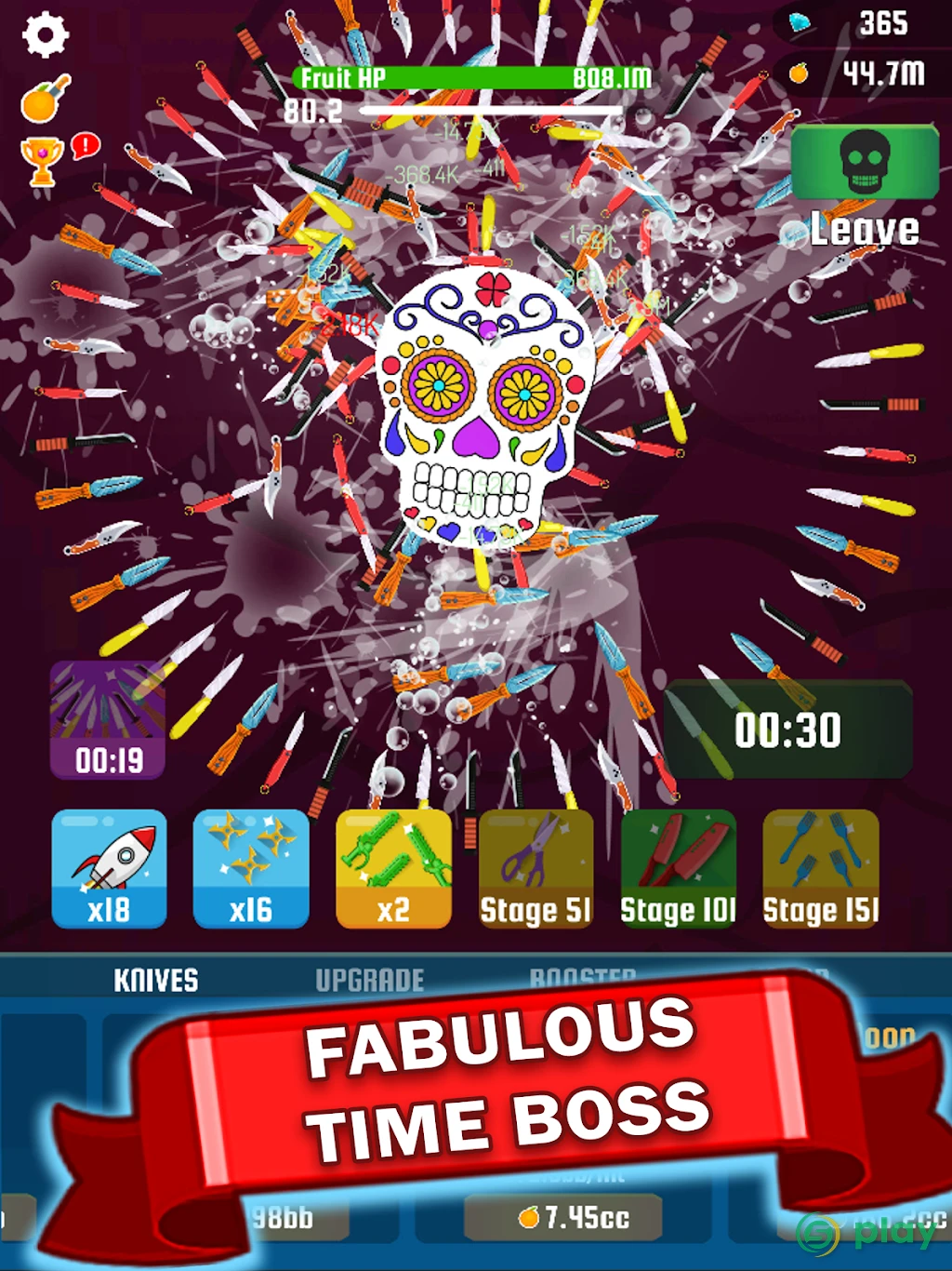 Idle Knife: Slash The Fruits — скриншот 13