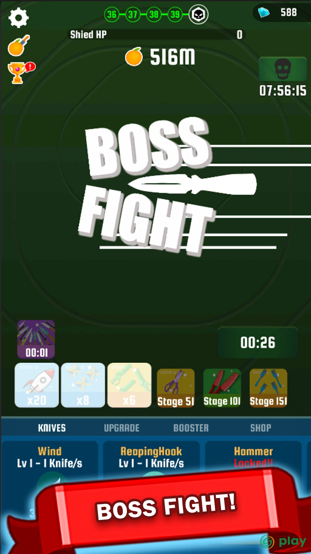 Idle Knife: Slash The Fruits — скриншот 6