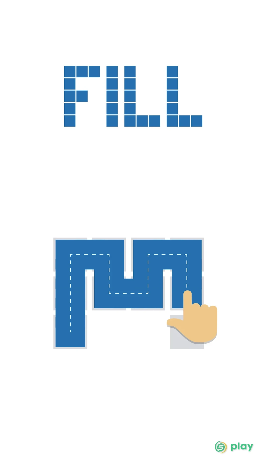 Fill - one-line puzzle game — скриншот 4