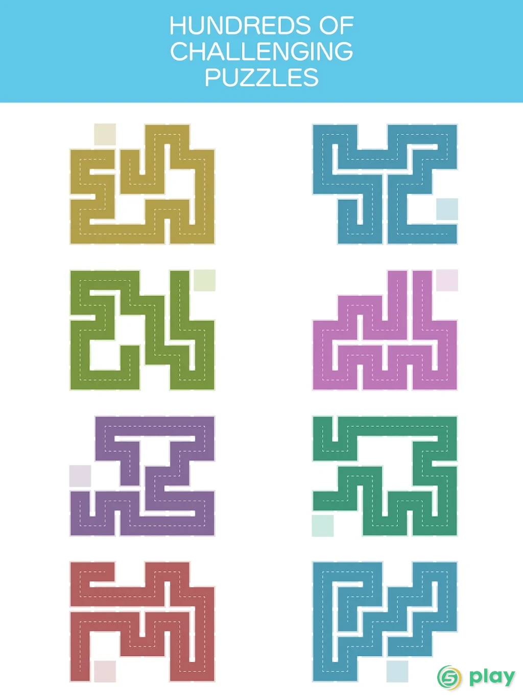 Fill - one-line puzzle game — скриншот 5