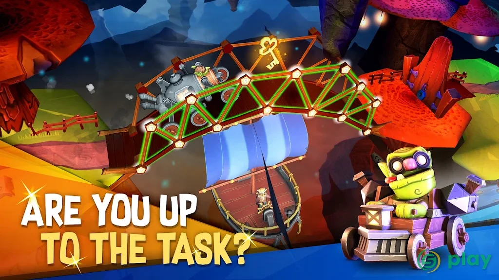 Bridge Builder Adventure — скриншот 1