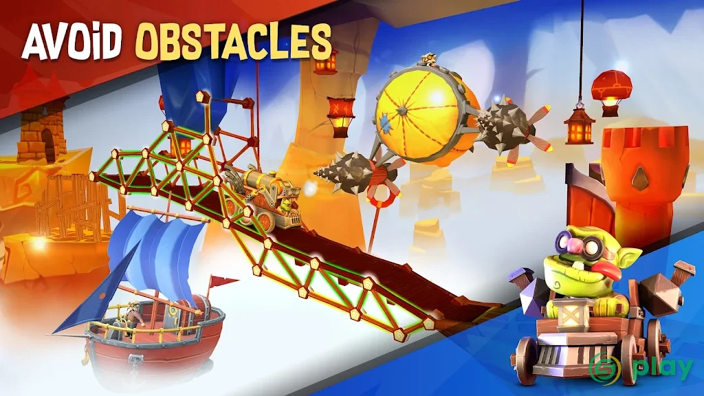 Bridge Builder Adventure — скриншот 4