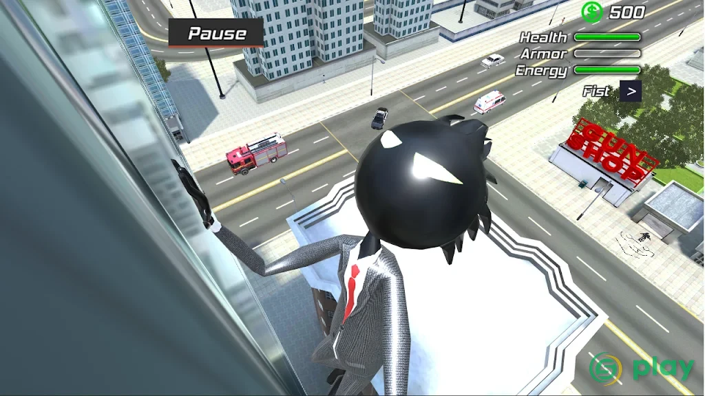 Amazing Crime Strange Stickman - Rope Vice Vegas — скриншот 3