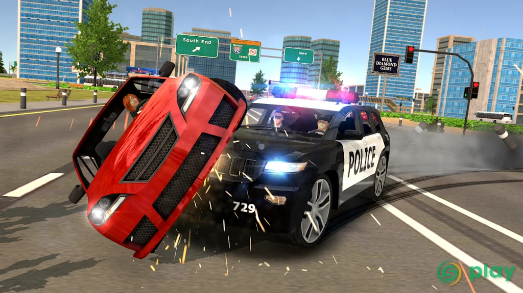 Police Car Chase - Cop Simulator — скриншот 8