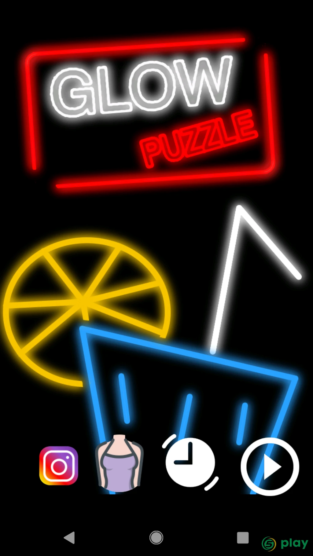 Glow Puzzle - Connect the Dots — скриншот 1