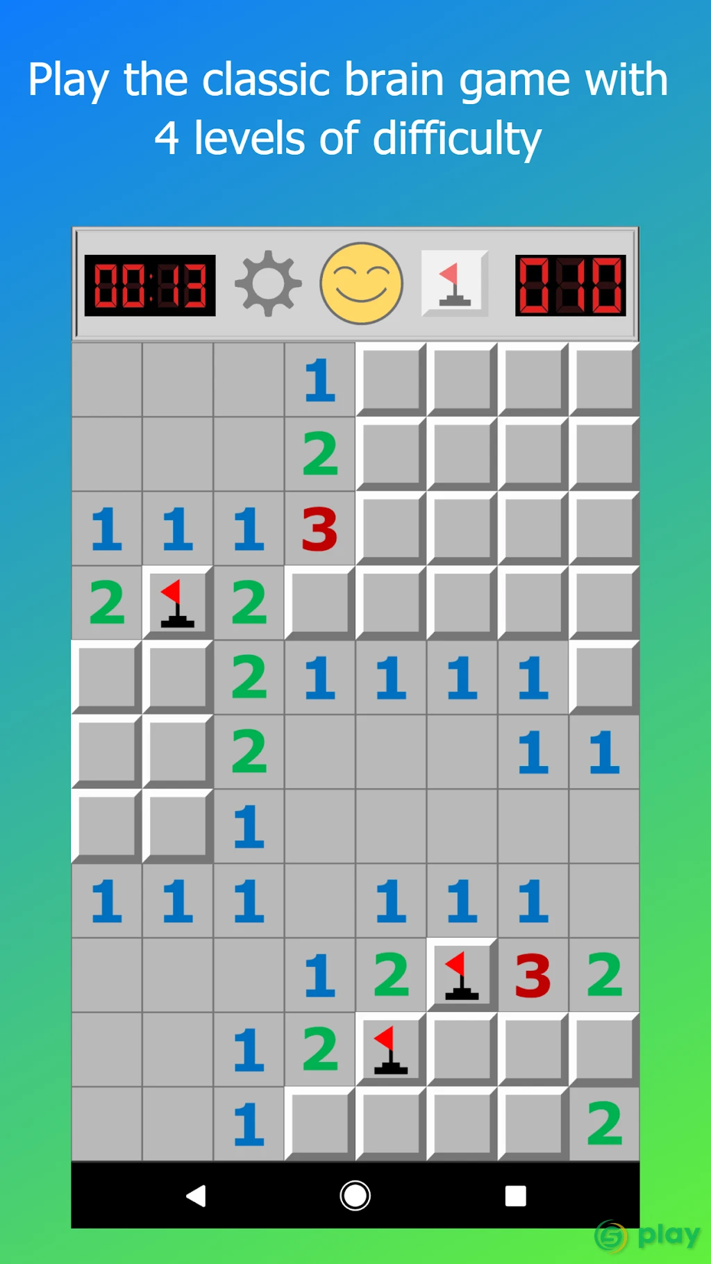 Cапер игра Pro — скриншот 1