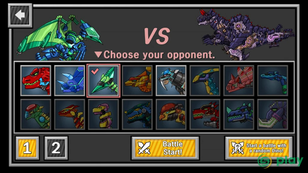 Dino Robot Battle Arena : Dinosaur game — скриншот 1