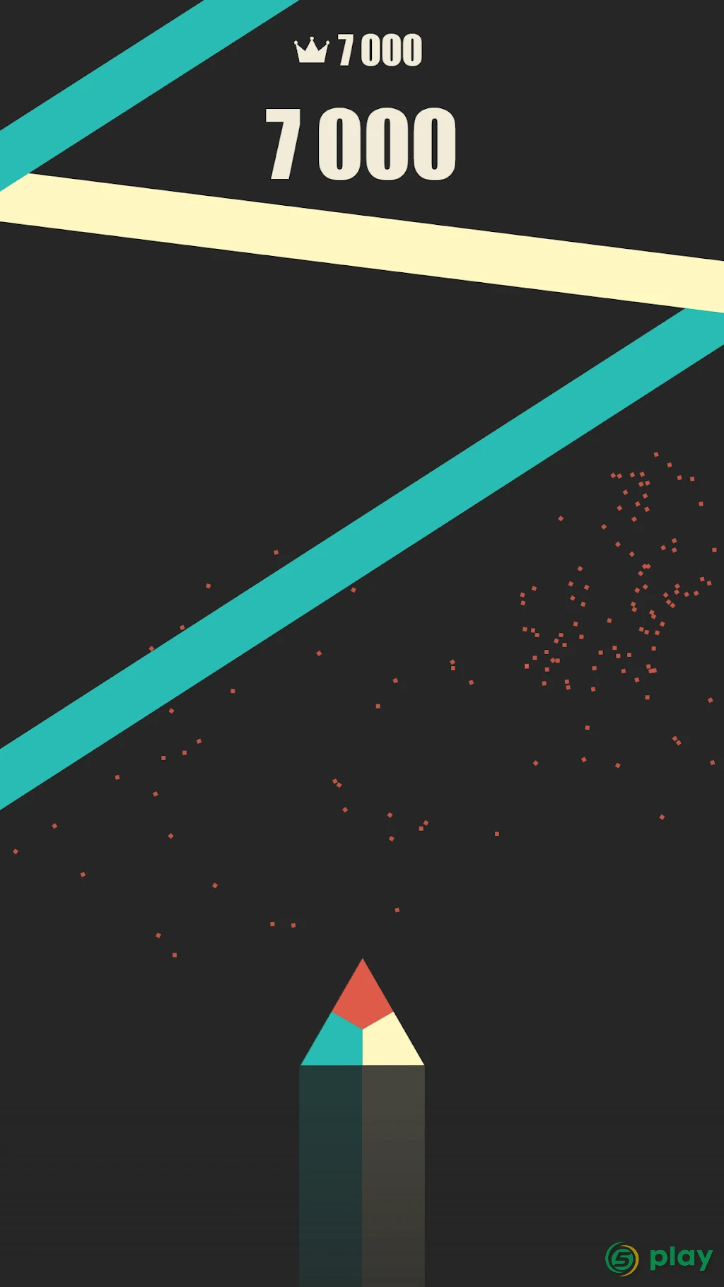 Trigon FRVR - Match the Color and Break the Walls — скриншот 5