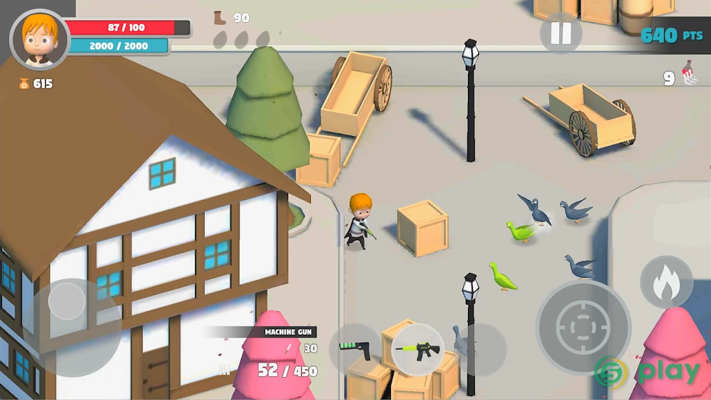 Pigeons Attack — скриншот 3