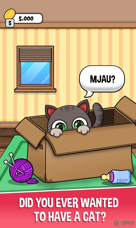 Oliver the Virtual Cat — скриншот 1