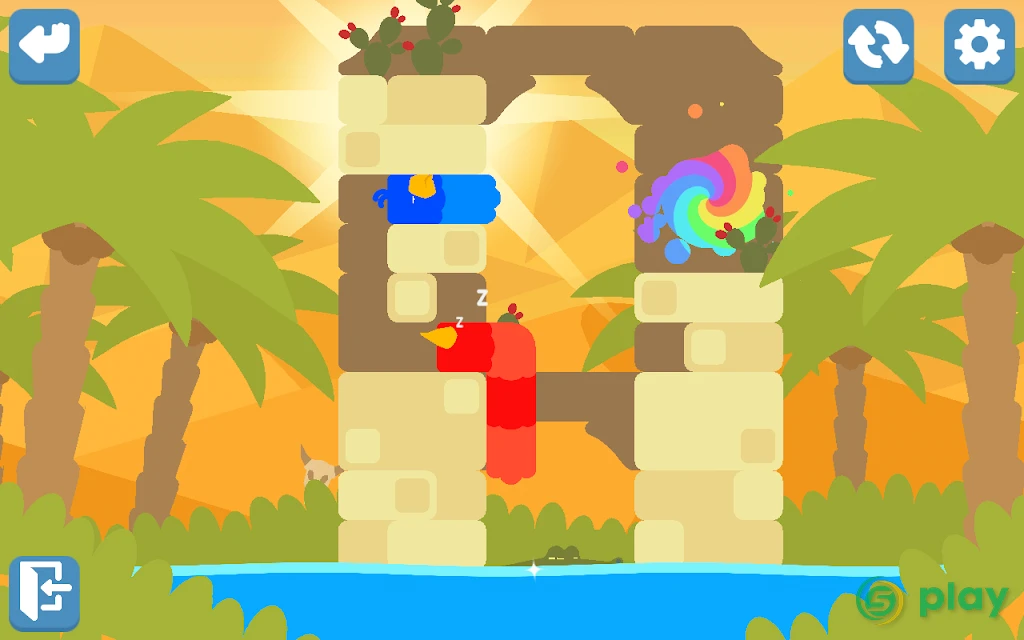 Snakebird Primer — скриншот 10