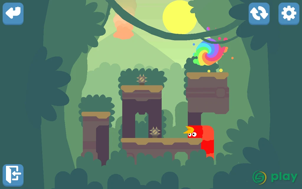 Snakebird Primer — скриншот 11