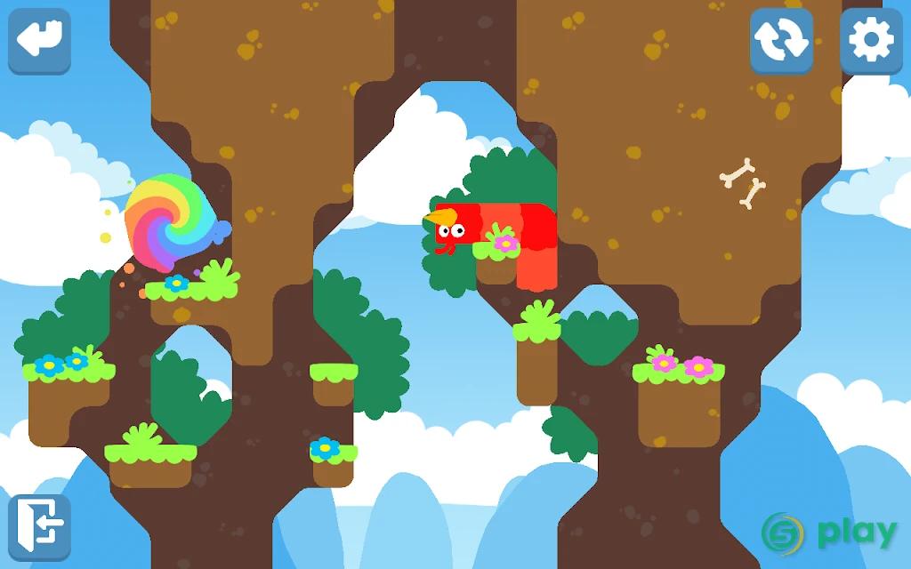 Snakebird Primer — скриншот 7