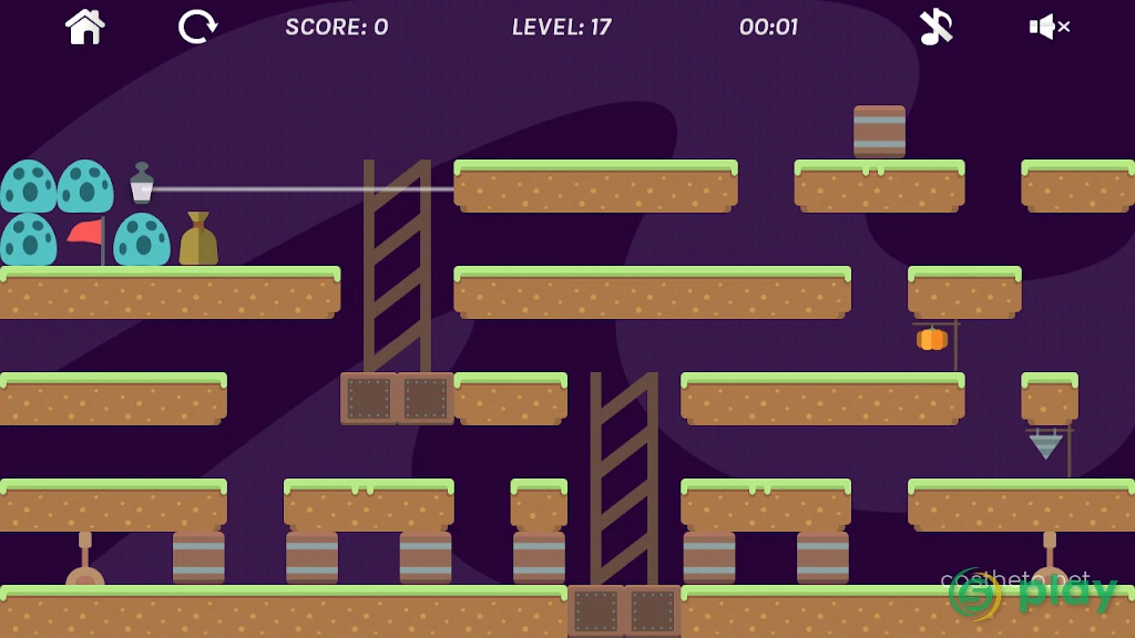 AntiGavity Puzzle Game (a game of logic) — скриншот 4