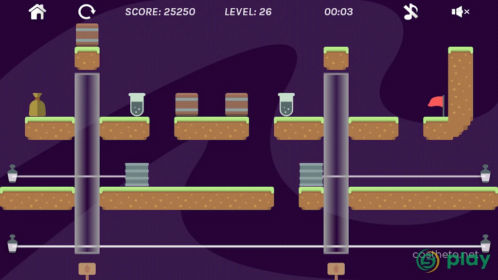 AntiGavity Puzzle Game (a game of logic) — скриншот 5