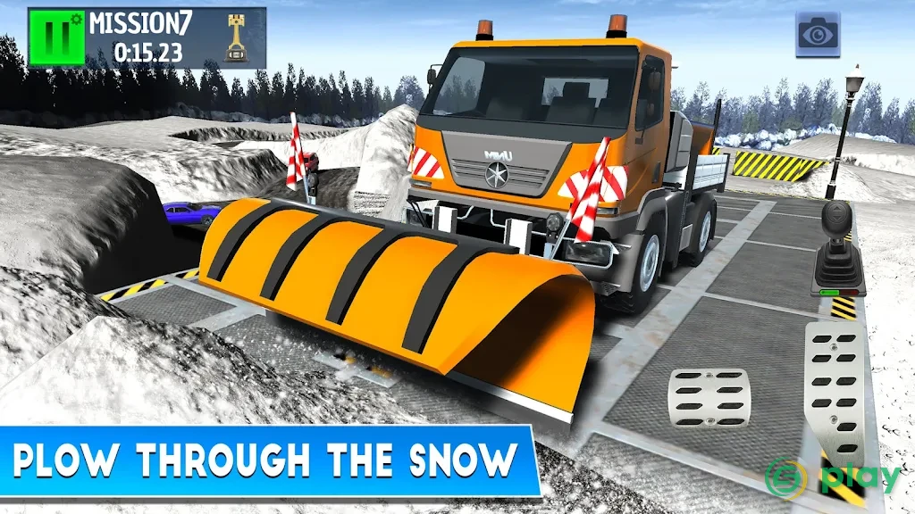 Winter Ski Park: Snow Driver — скриншот 1