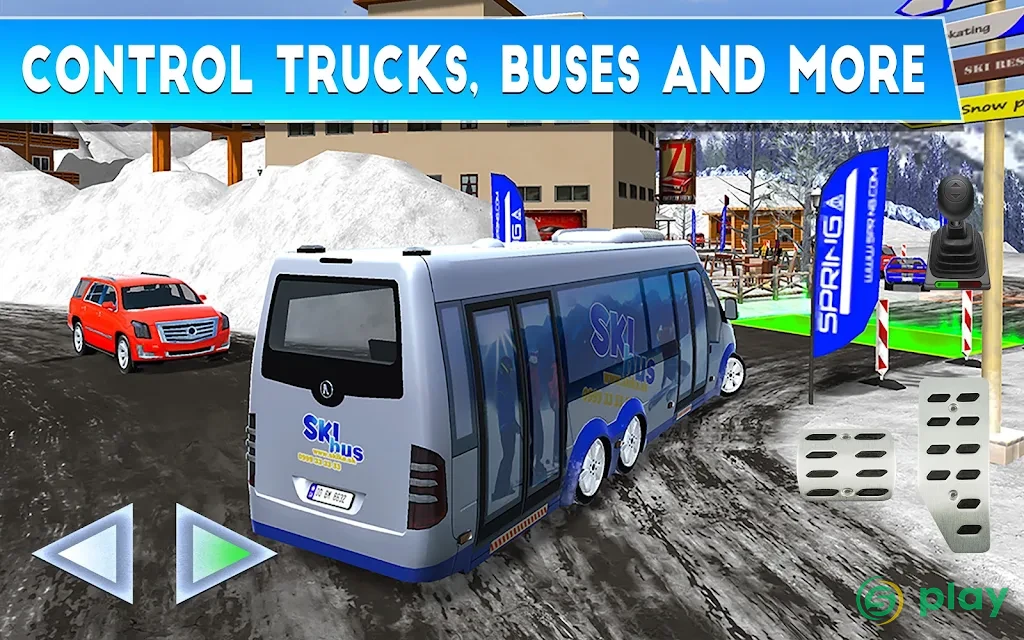 Winter Ski Park: Snow Driver — скриншот 10