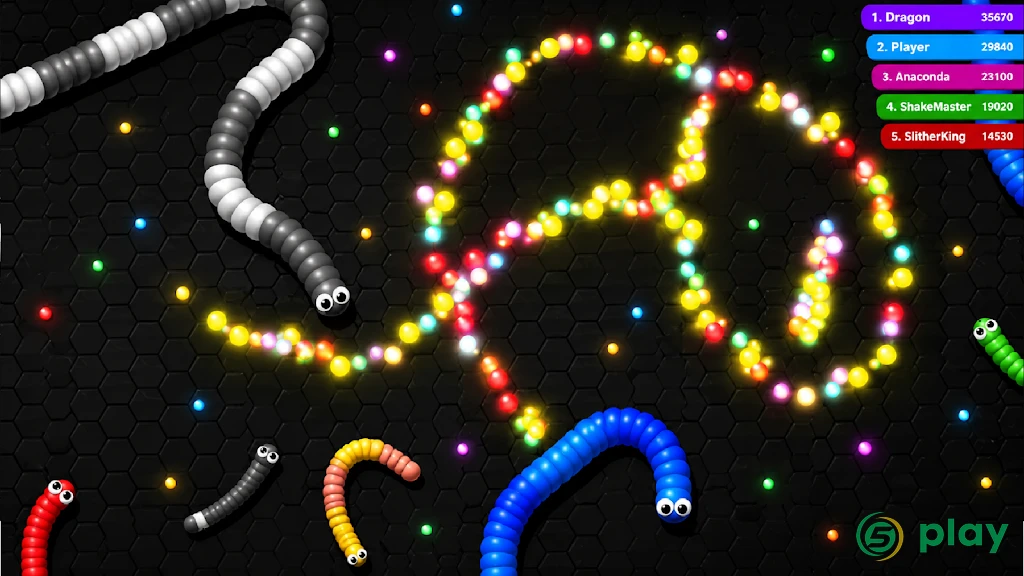 Slithering Snake.io — скриншот 3