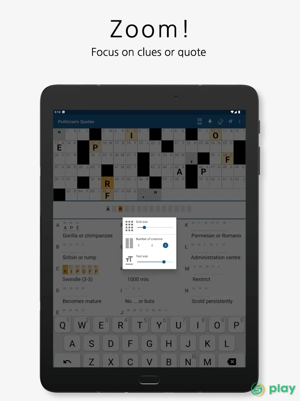 Acrostics Crossword Puzzles — скриншот 12