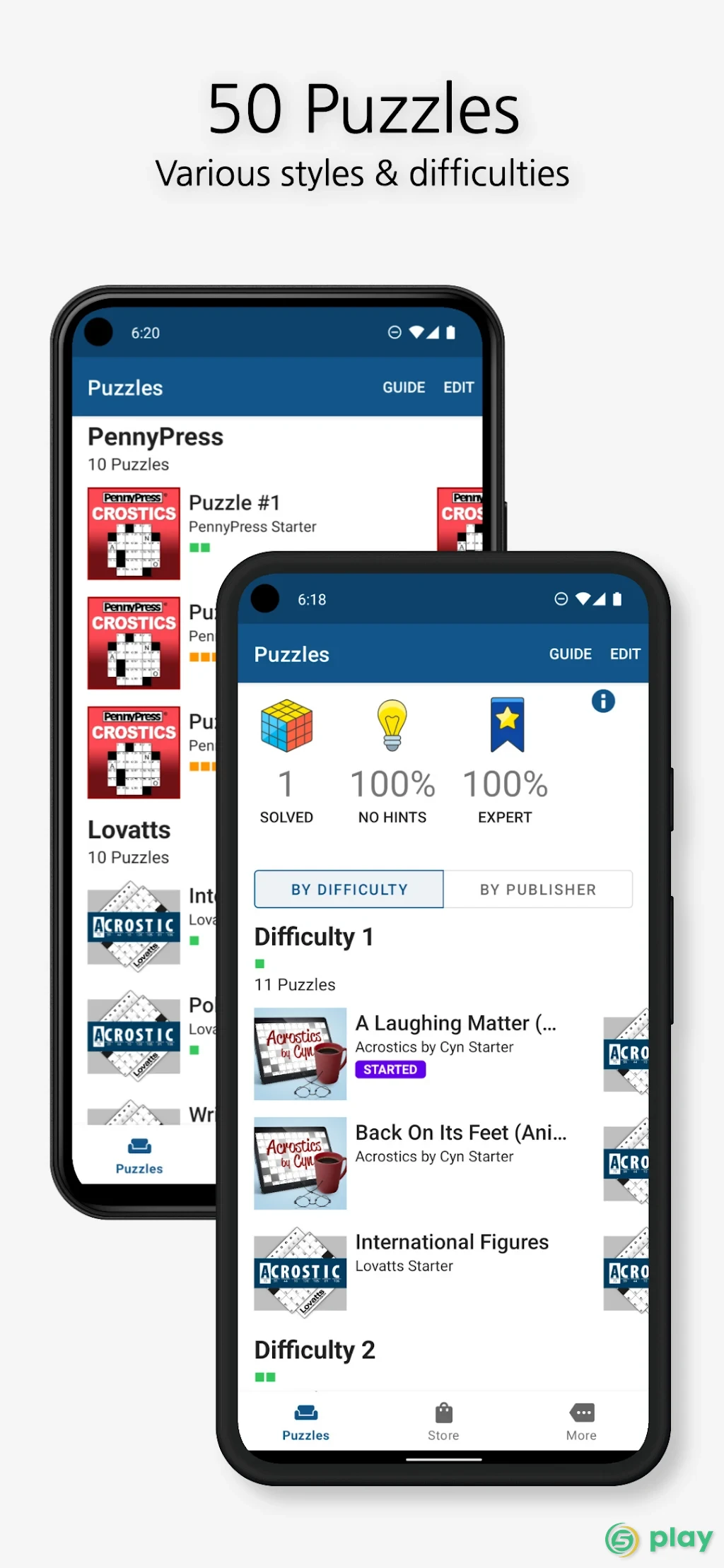 Acrostics Crossword Puzzles — скриншот 3