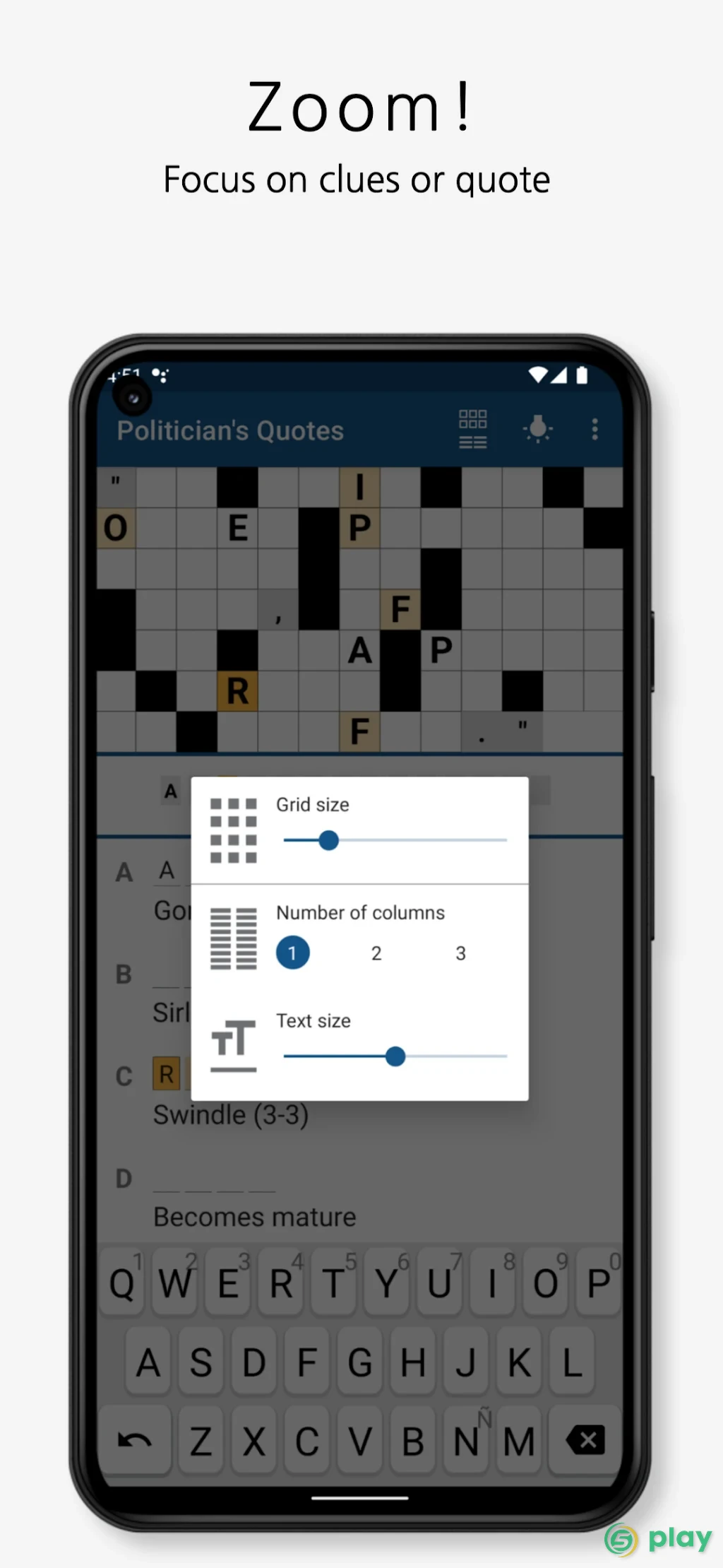 Acrostics Crossword Puzzles — скриншот 6