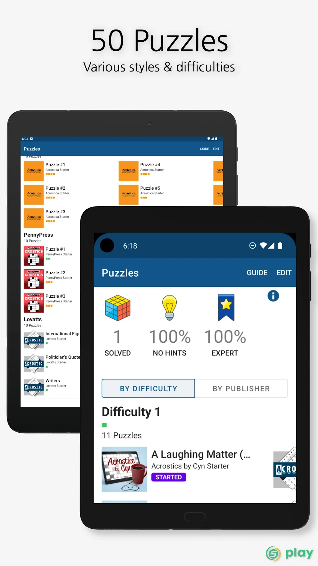 Acrostics Crossword Puzzles — скриншот 9