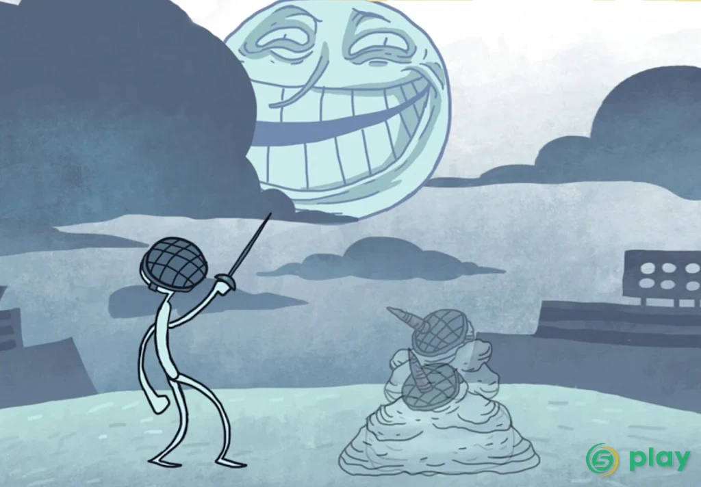 Troll face Quest Sports puzzle — скриншот 5
