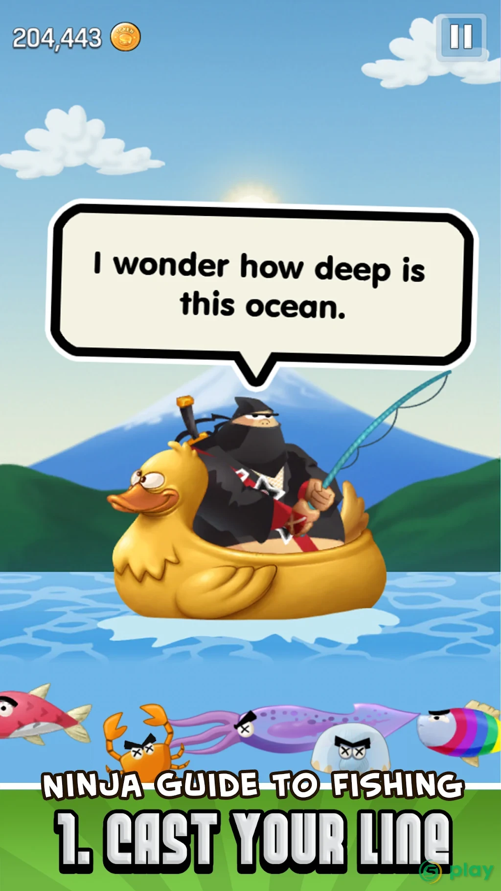 Ninja Fishing — скриншот 5