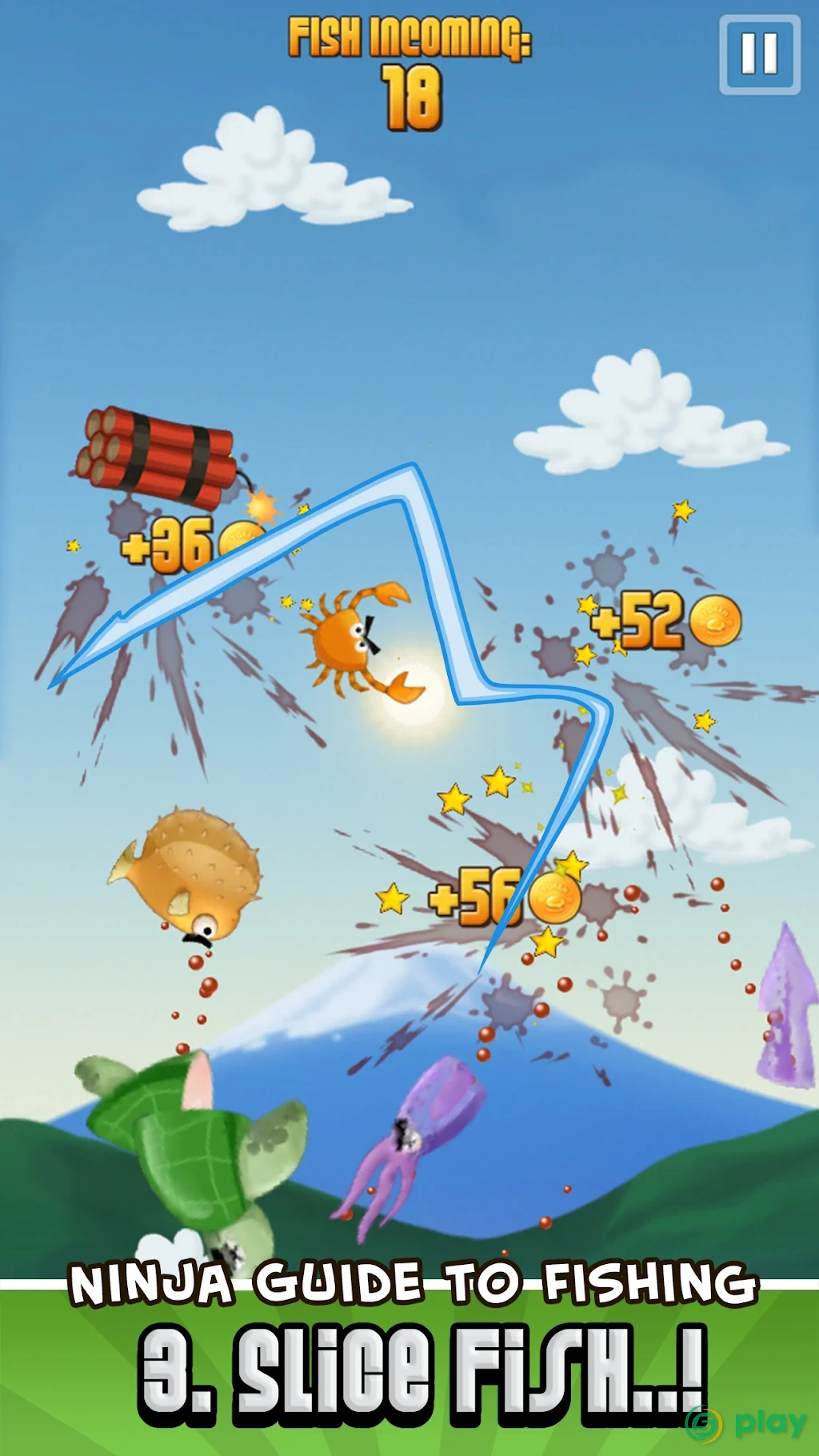 Ninja Fishing — скриншот 7