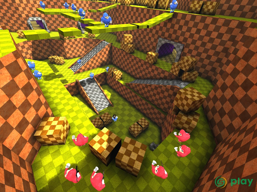 Ugandan Chungus and Knuckles Battle Royale Online — скриншот 10