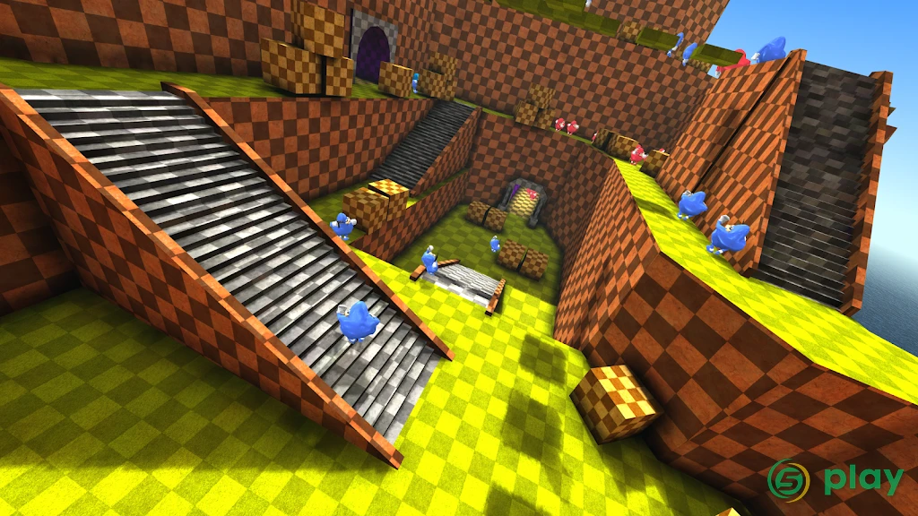 Ugandan Chungus and Knuckles Battle Royale Online — скриншот 8