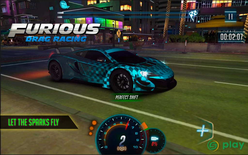 Furious 8 Drag Racing - 2018's new Drag Racing — скриншот 1
