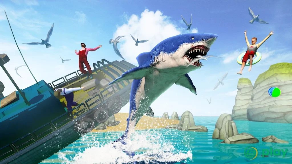 Shark Simulator 2018 — скриншот 5