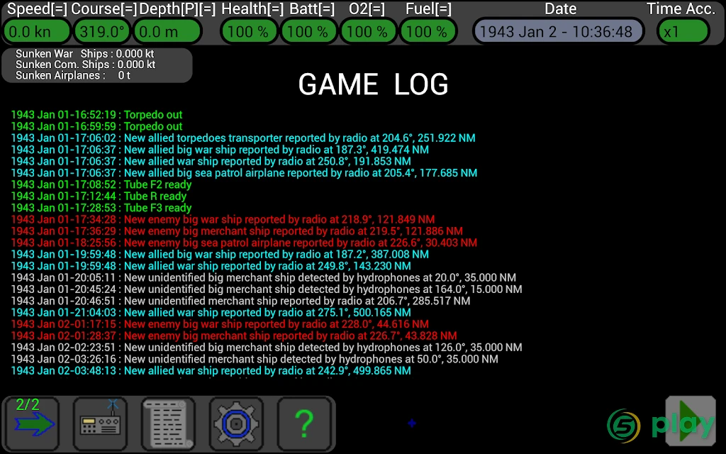 U-Boat Simulator — скриншот 14