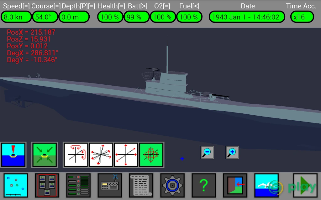 U-Boat Simulator — скриншот 6