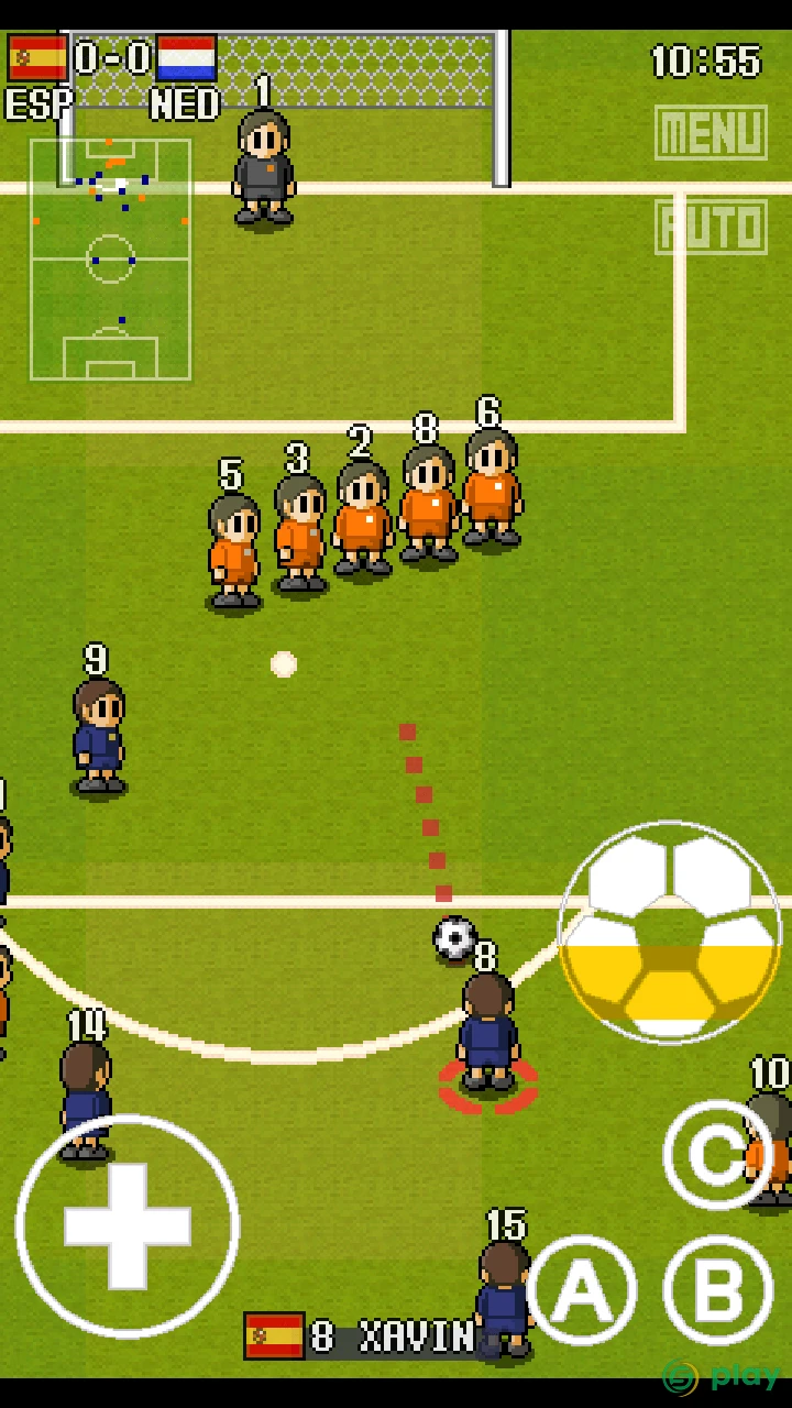 Portable Soccer DX — скриншот 3