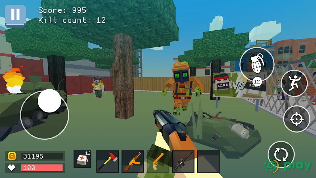 Pixel Combat: World of Guns — скриншот 2