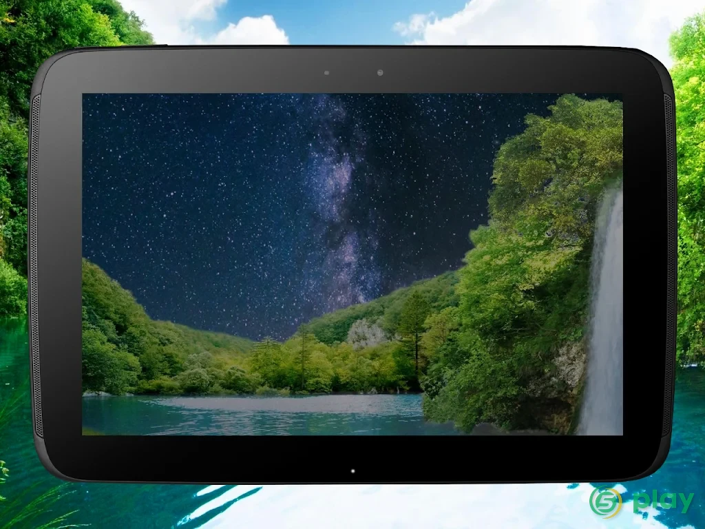 Лесной водопад PRO живые обои — скриншот 10