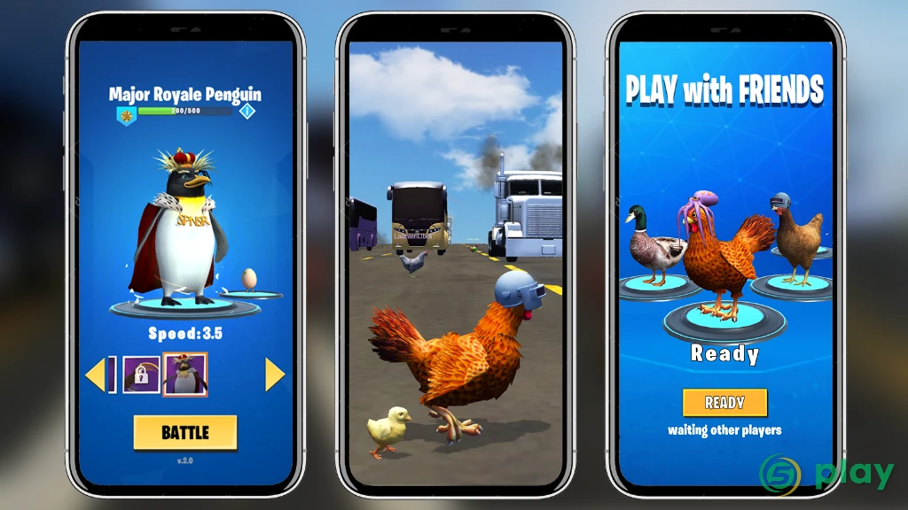Chicken Challenge: Cross Road Royale — скриншот 6