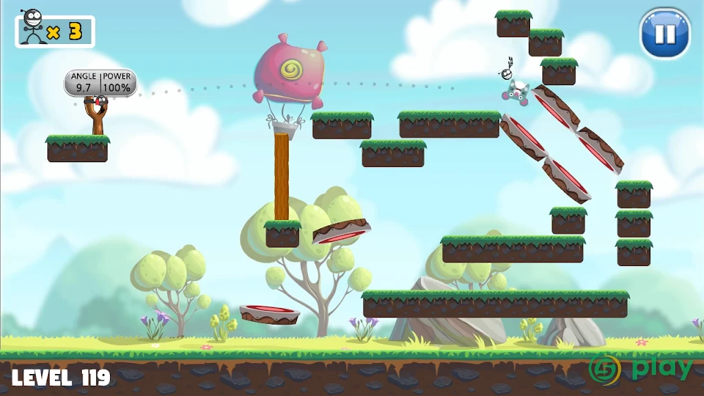 Knockdown : Slingshot king — скриншот 12