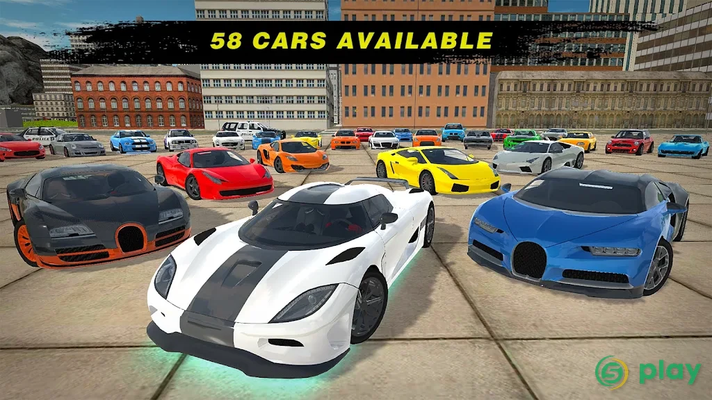 Extreme Speed Car Simulator 2019 — скриншот 1