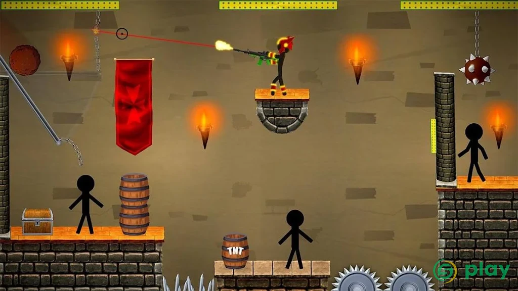 Stickman vs Stickman : Shotgun Shooting — скриншот 1