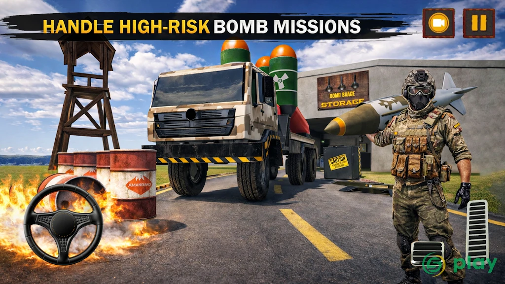 Bomb Transport 3D — скриншот 5