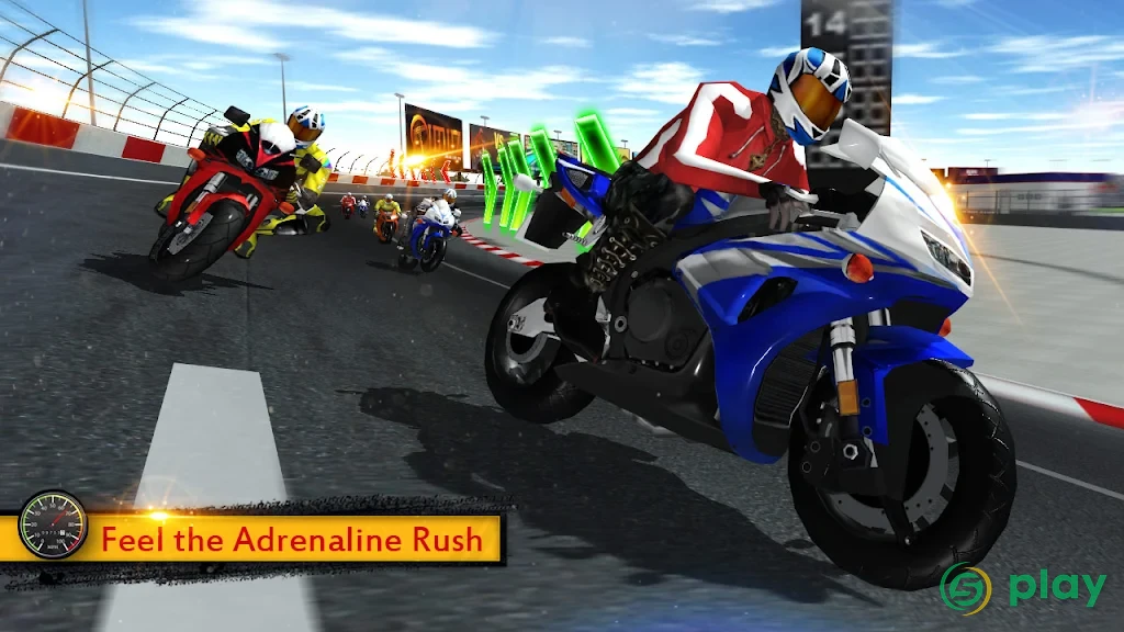Bike Racing 2018 - Extreme Bike Race — скриншот 5
